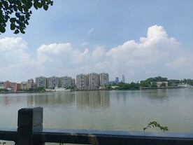 湖水 绿草 自然 风景 