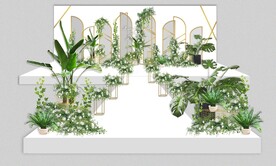 白绿色森系婚礼