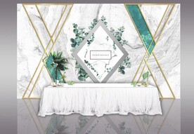 大理石极简婚礼