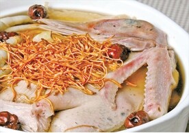 冬虫花炖鸭