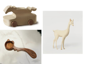 手绘木纹材质作品展示