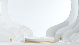 立体光影电商场景