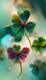 幸运四叶草壁纸