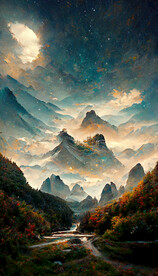 山水画手机壁纸