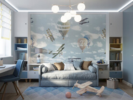 儿童房场景图片