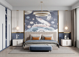 儿童房场景图片