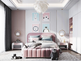 儿童房场景图片