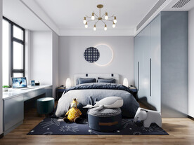 儿童房场景图片