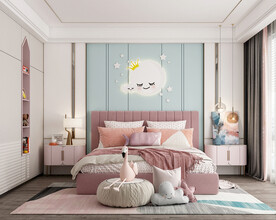 儿童房场景图片