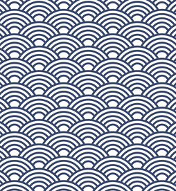 无缝拼接国风矢量素材