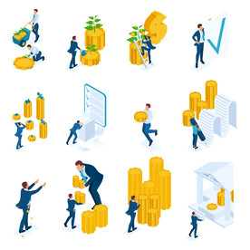 互联网扁平插画