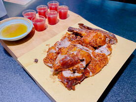 亚麻籽小刀鸭肉