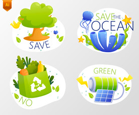 环保贴纸