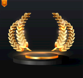 麦穗颁奖台