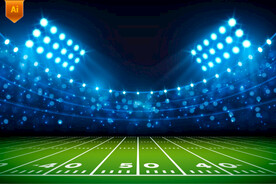 足球场背景