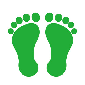 脚印