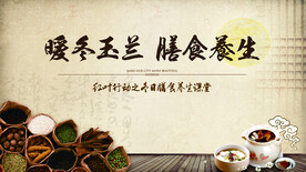 中草药  海报素材  中医文化