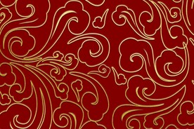 无缝拼接国风素材