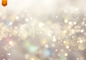 灿烂金色节日背景