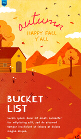 金色秋季背景插画