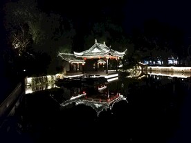 绍兴仓桥直街夜景
