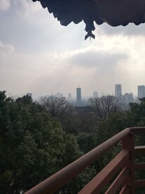 绍兴蕺山公园文笔塔风铃