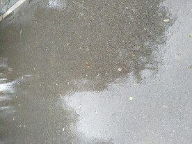 雨后地面