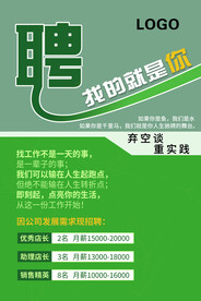 招聘海报