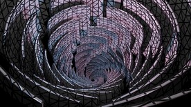 抽象现代螺旋纹理