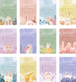 兔年台历  2023年日历  
