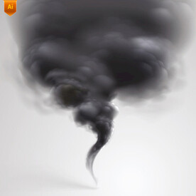 龙卷风矢量素材