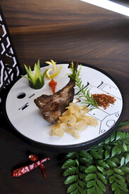 炭烧羊扒 烤羊排