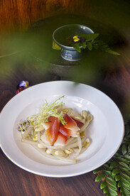 北极贝拌花生芽