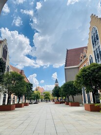 欧洲风情小镇景观