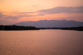 日落 夕阳 彩霞