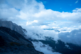 玉龙雪山 黑白雪山 