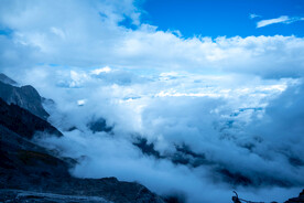 玉龙雪山 黑白雪山