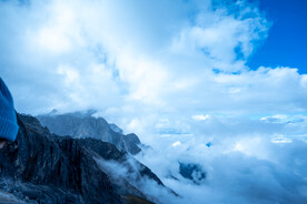 玉龙雪山 黑白雪山