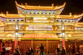 云南 丽江 夜景