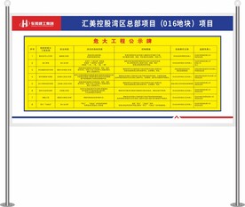 危大工程公示牌