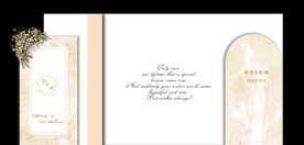 香槟色婚礼背景