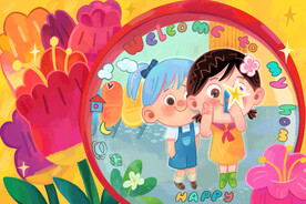 好朋友一起自拍