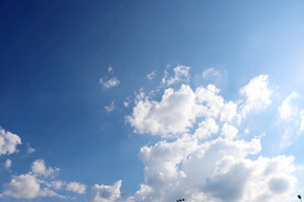 蓝天白云