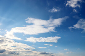 蓝天白云