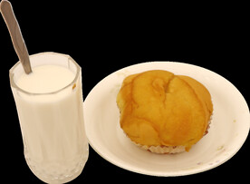 牛奶面包免扣图