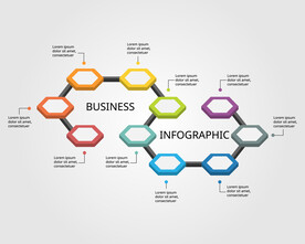 多彩数据信息图表