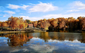 乌兰布统公主湖