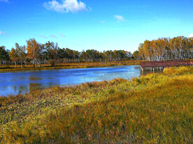 乌兰布统公主湖