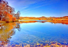 乌兰布统公主湖