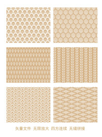 中国风创意花纹古典传统底纹